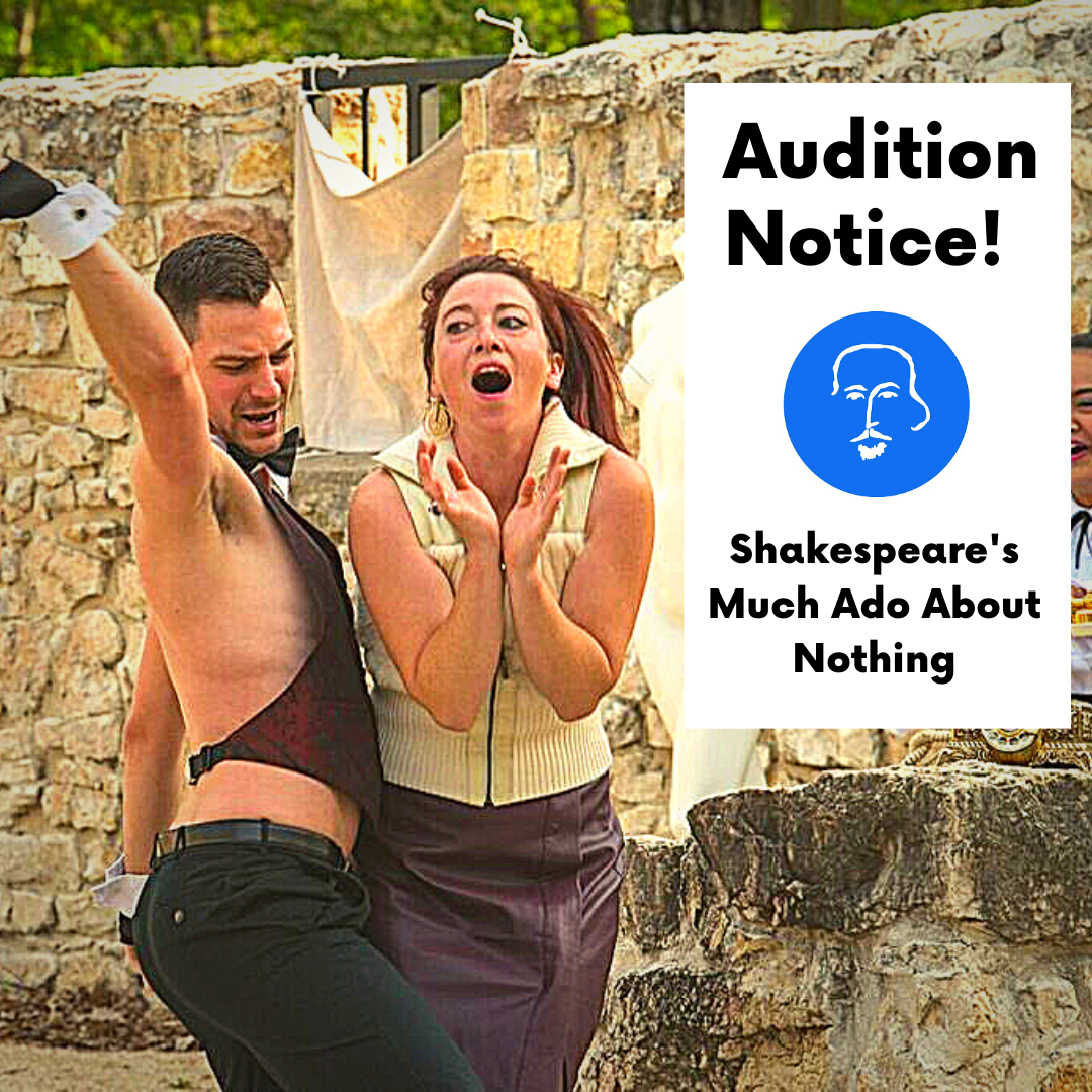 audition notice for much ado about nothing